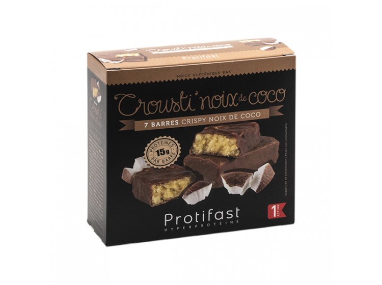 Barres Crousti Noix de coco