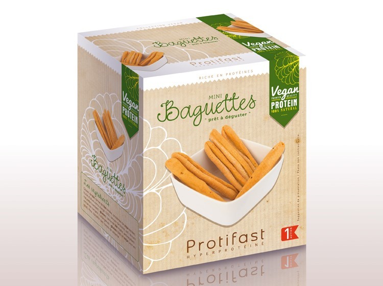 Mini baguettes Vegan 