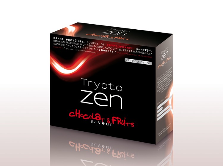 Tryptozen barres choco-fruits