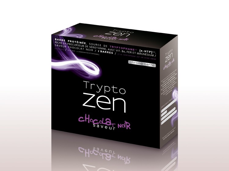 Tryptozen barre chocolat noir