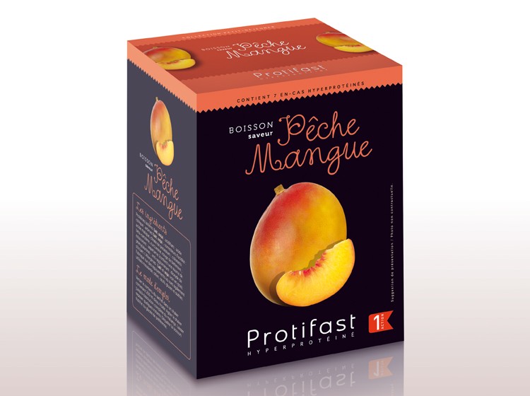 Boisson pêche mangue