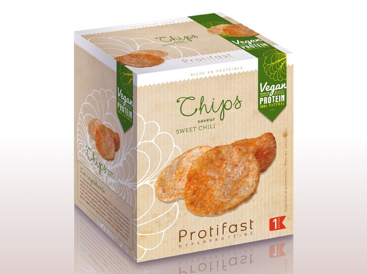Chips soja vegan sweet chili