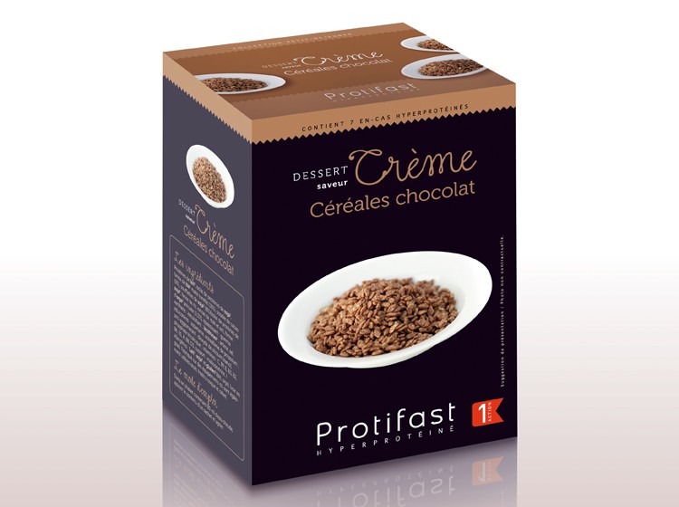 Crème céréales chocolat