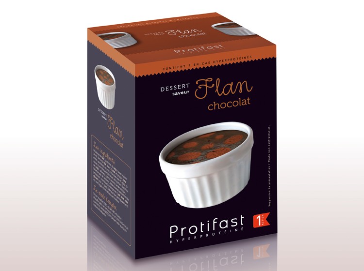Flan chocolat