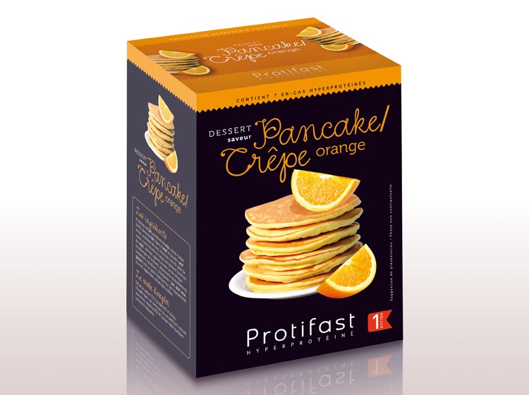 Crêpe orange
