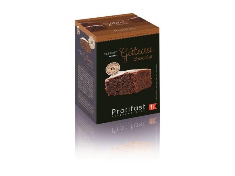 Gâteau au chocolat riche en protéines