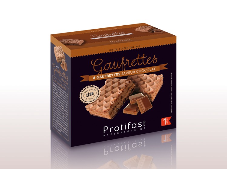 Gaufrettes chocolat phase 1