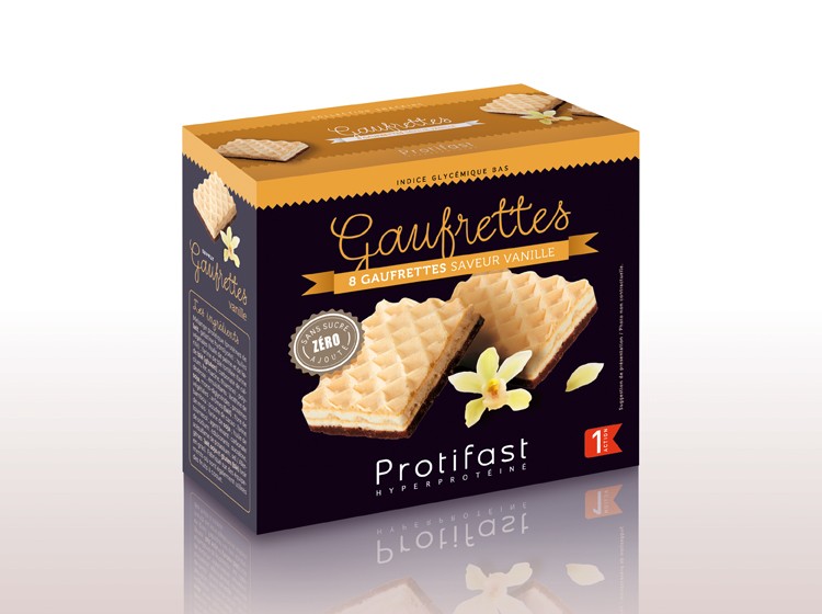Gaufrettes vanille phase 1