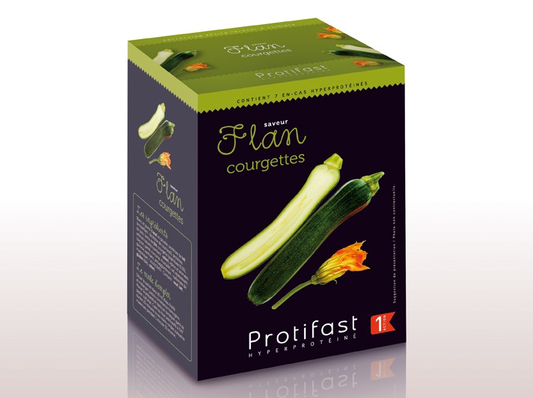 Flan courgettes