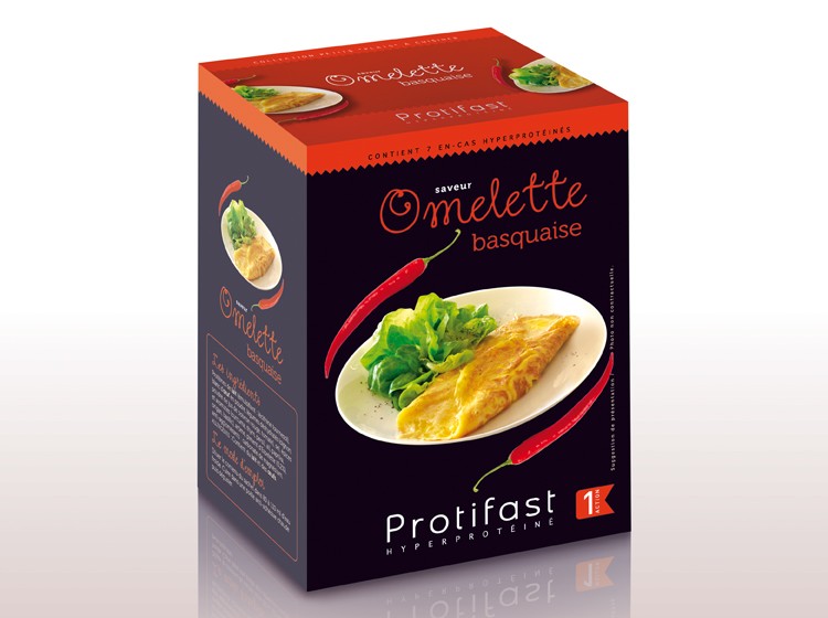 Omelette basquaise