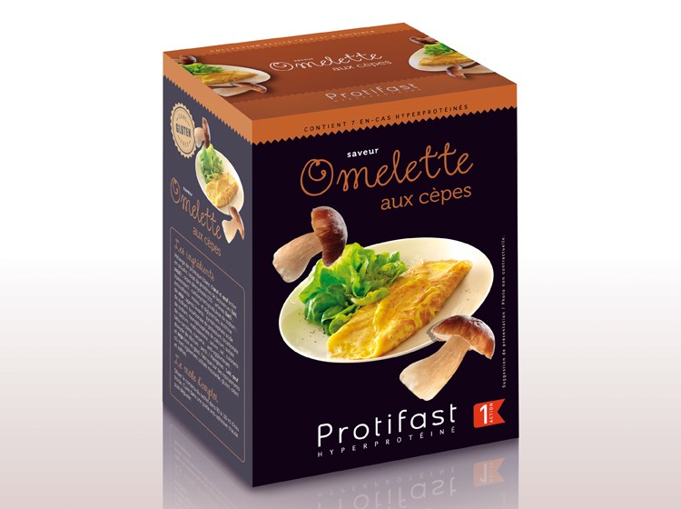 Omelette aux cèpes