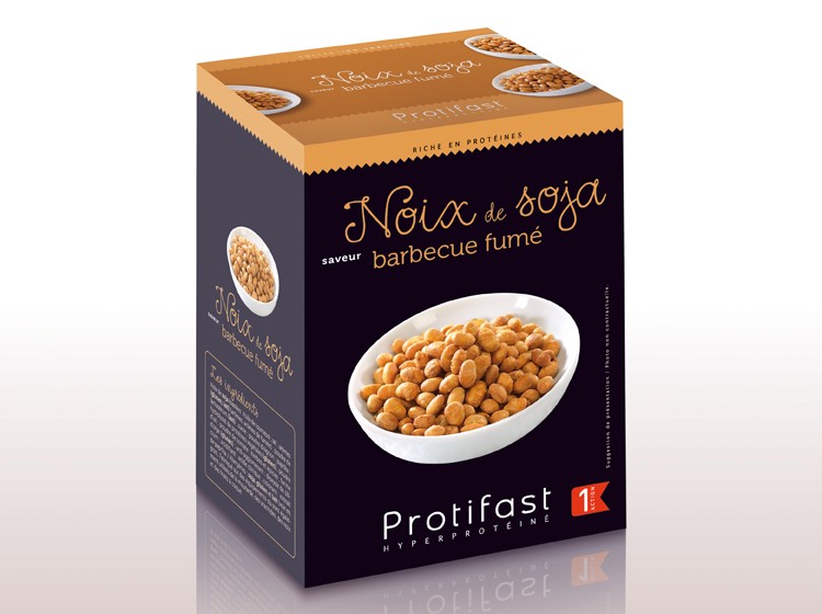 Noix de soja grillées et salées