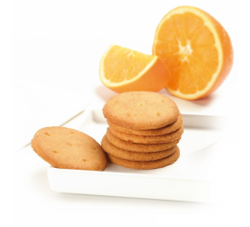 Biscuits à l'orange riches en protéines