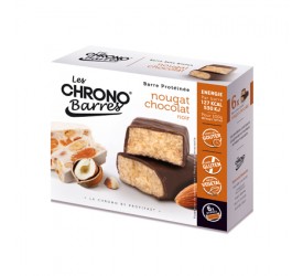 Chrono-barre nougat chocolat noir