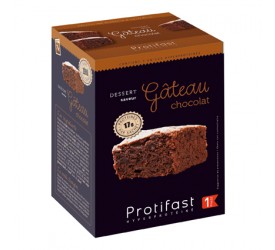 Gâteau au chocolat riche en protéines