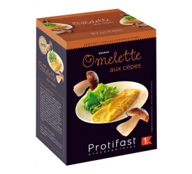 Omelette aux cèpes